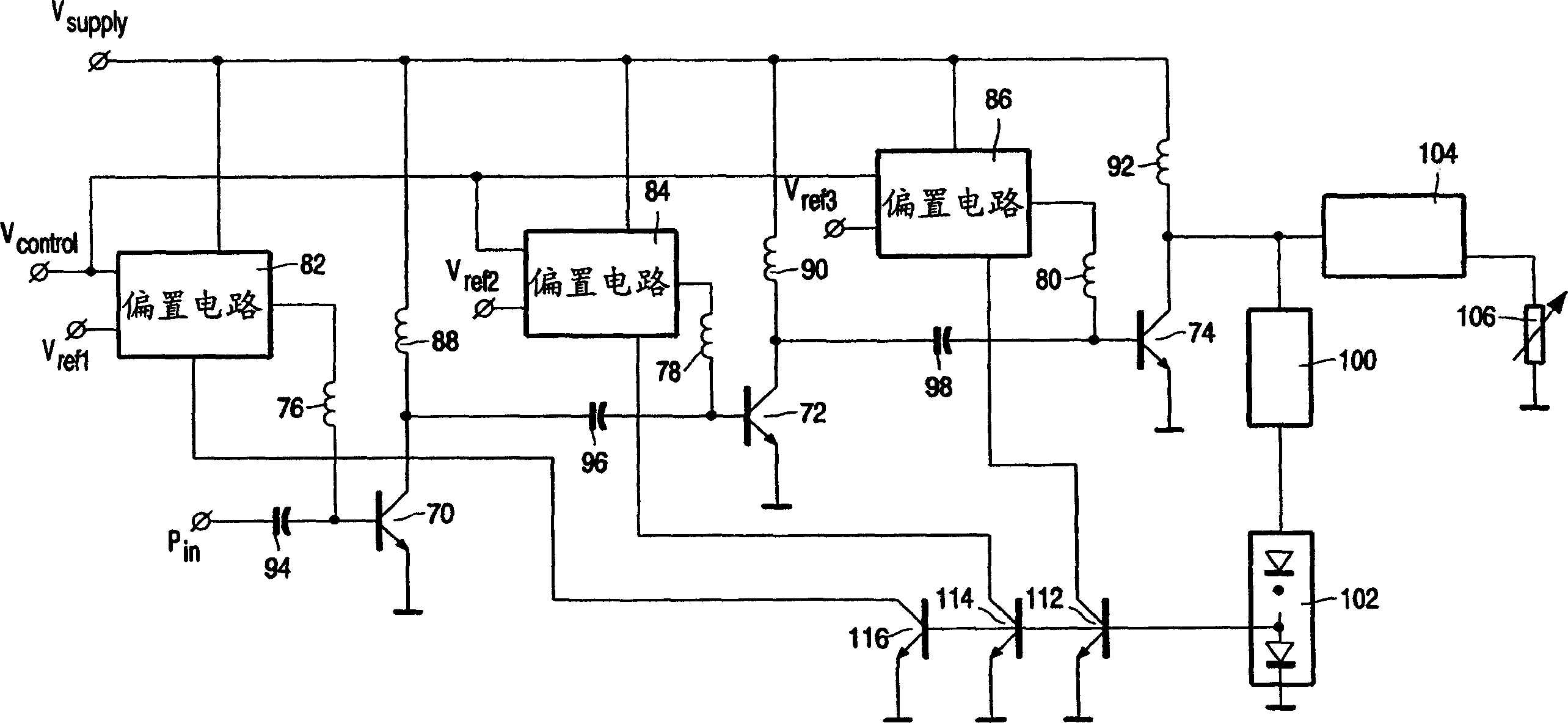 RF power amplifier circuit