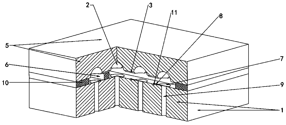 A microporous cooling device