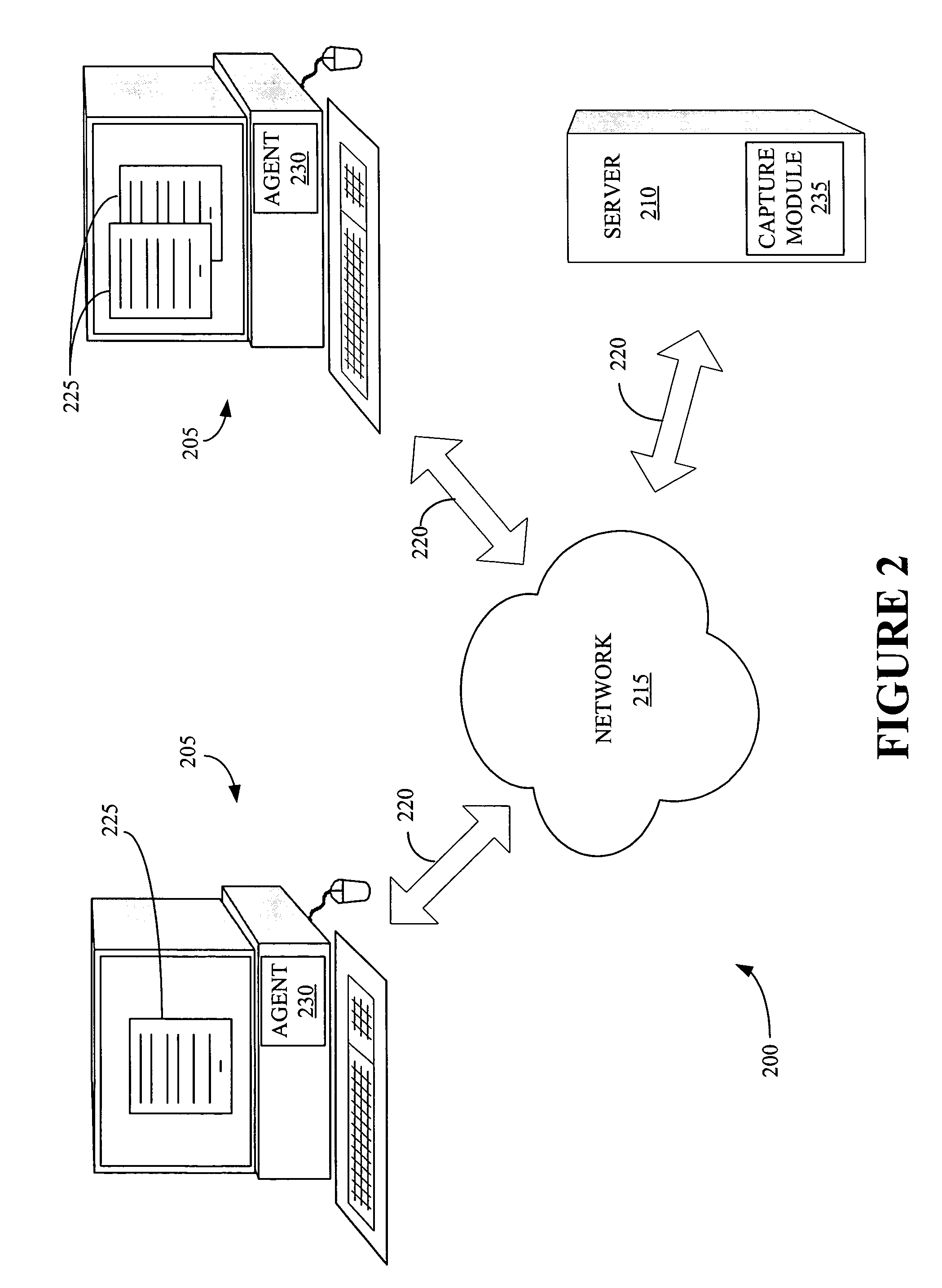 Capturing portions of an electronic document