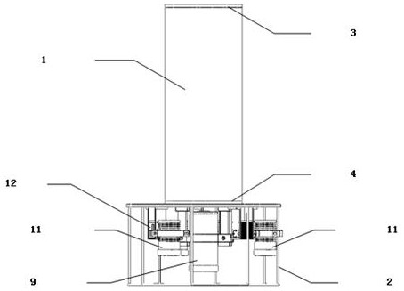 Device and method for measuring the concentration of marine suspended particles