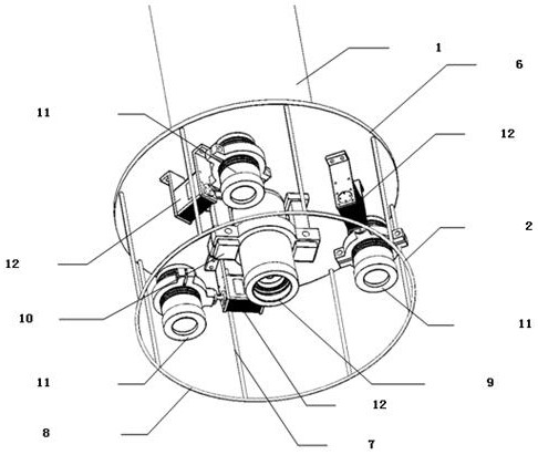 Device and method for measuring the concentration of marine suspended particles