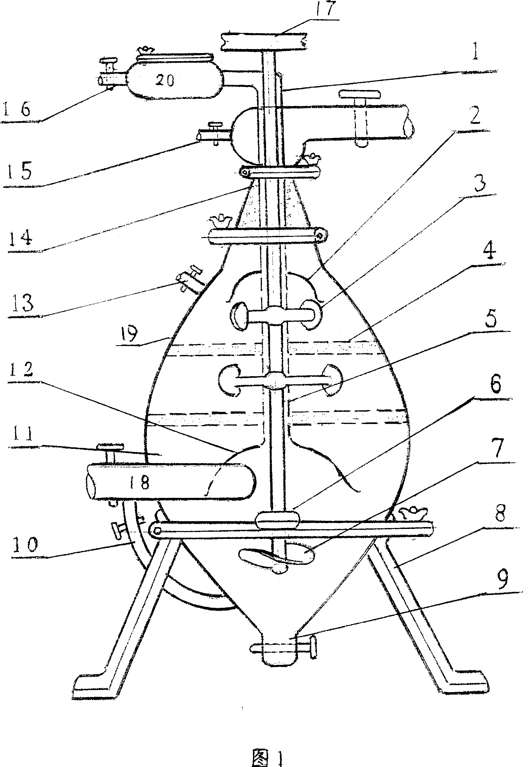 Electric wastewater treating apparatus