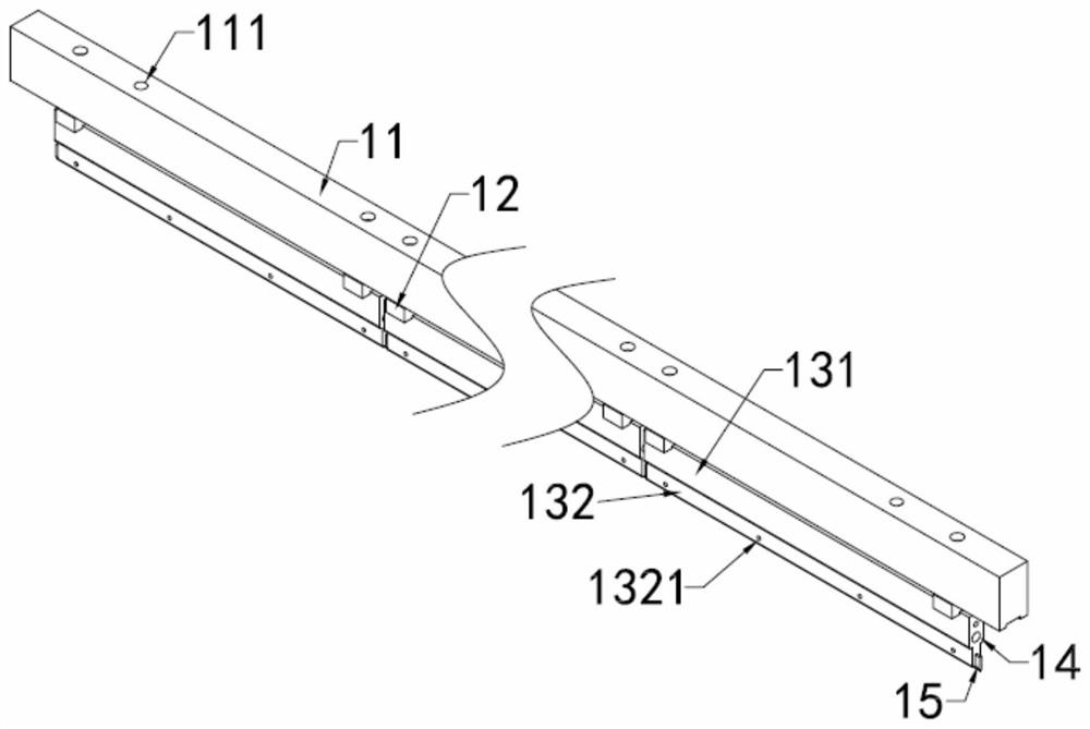 Wide-film wide-blade tube and bar piece packaging machine and horizontal packaging method