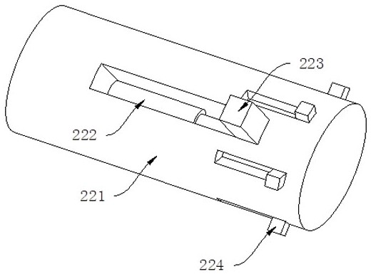 Repairing device for abraded surface of grinding tool