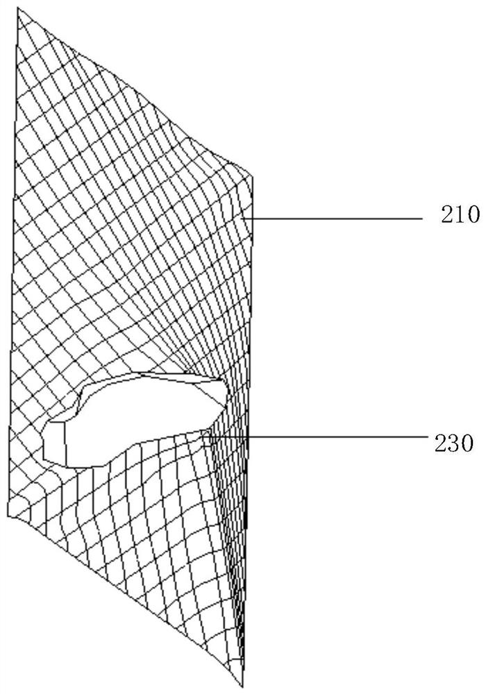 Intelligent gangue blocking net protection method, system and device