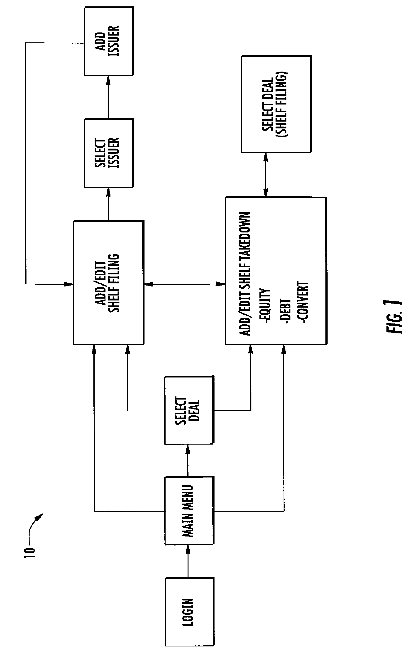 Financial data entry system