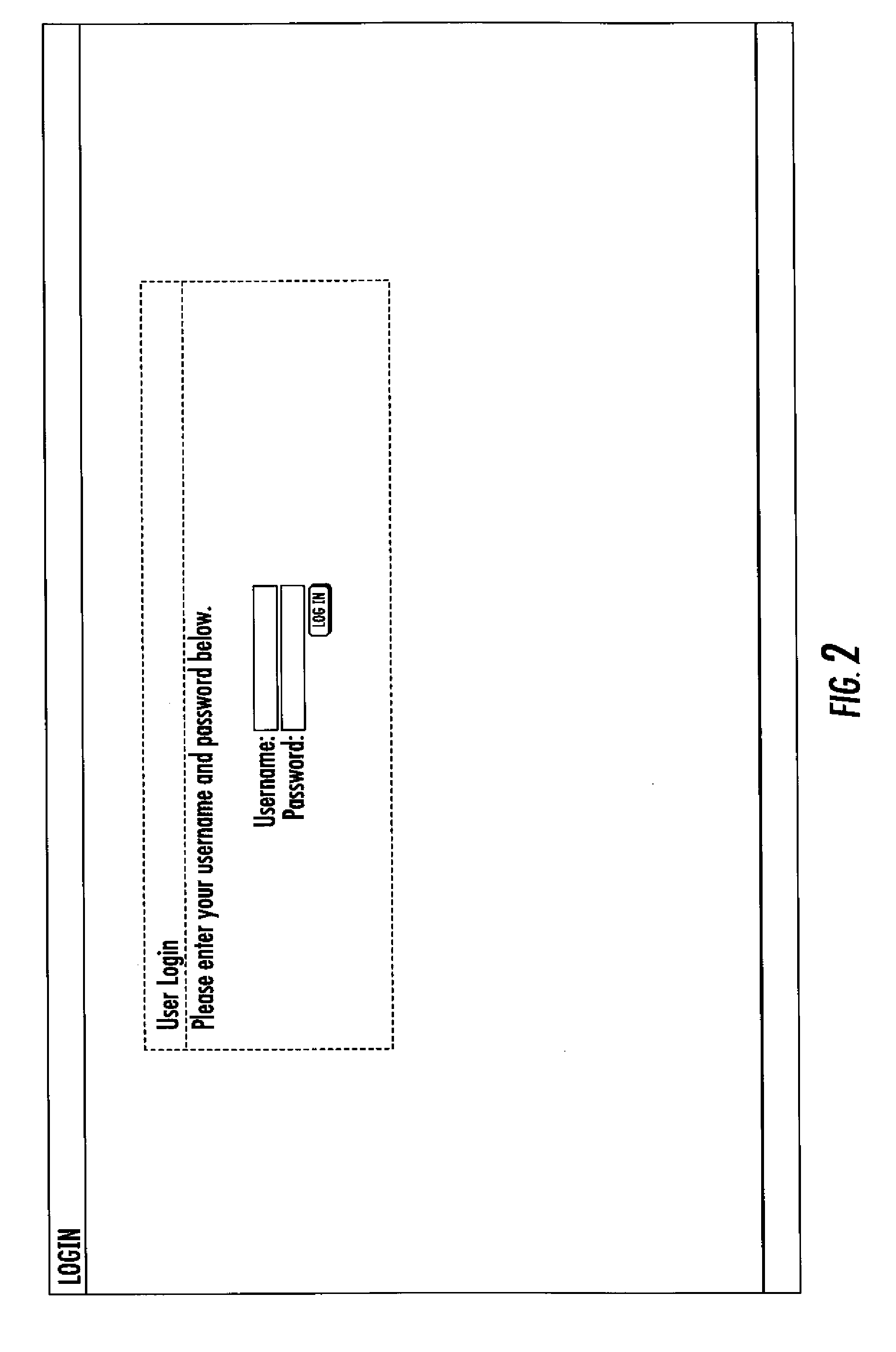 Financial data entry system