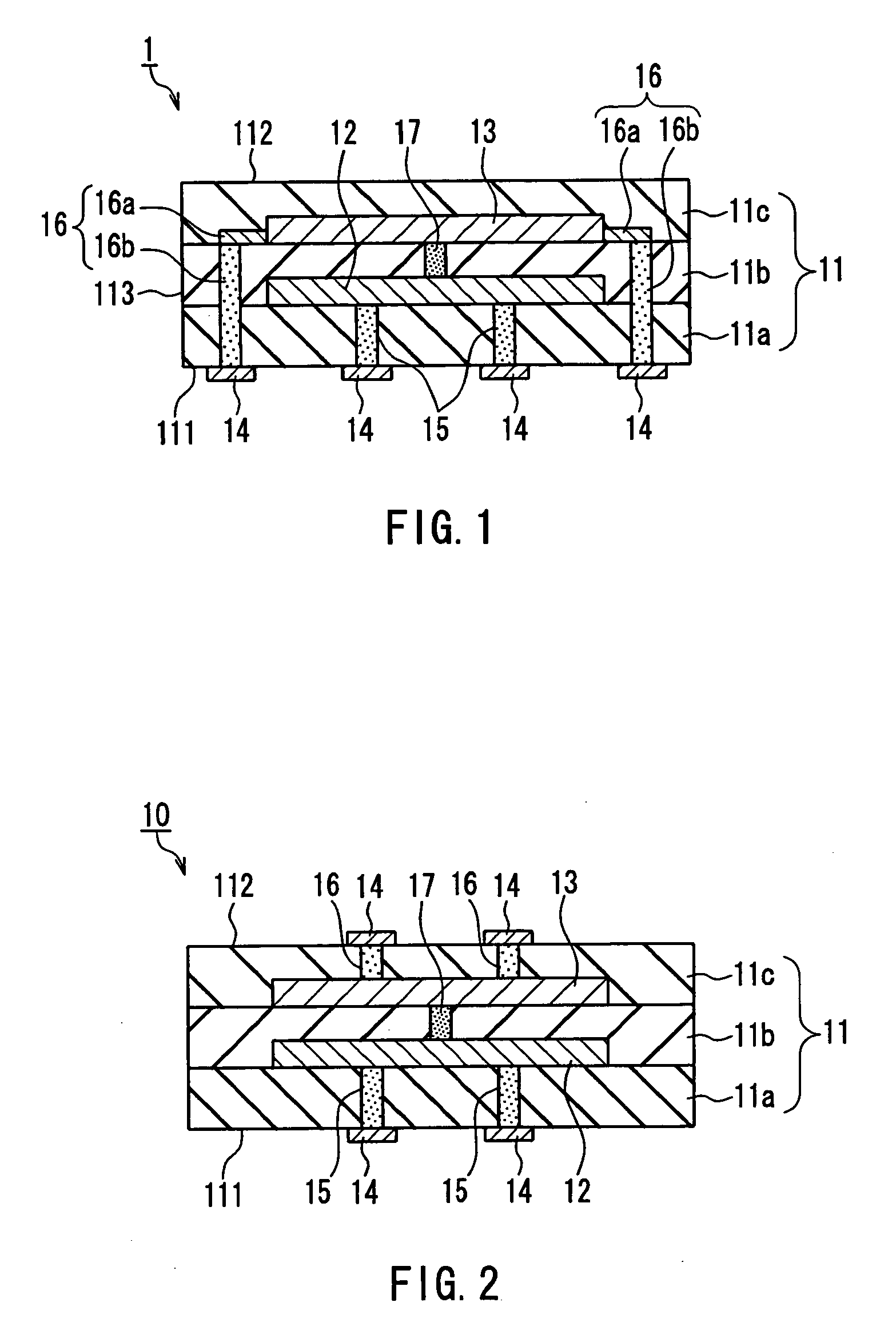 Semiconductor device mounting structure