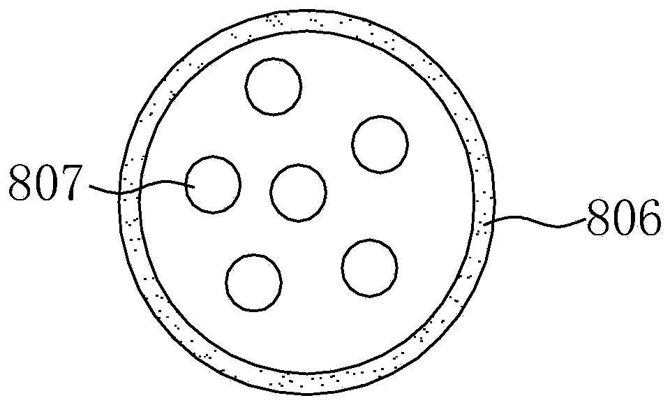 Shaping device for metal steel casting part production