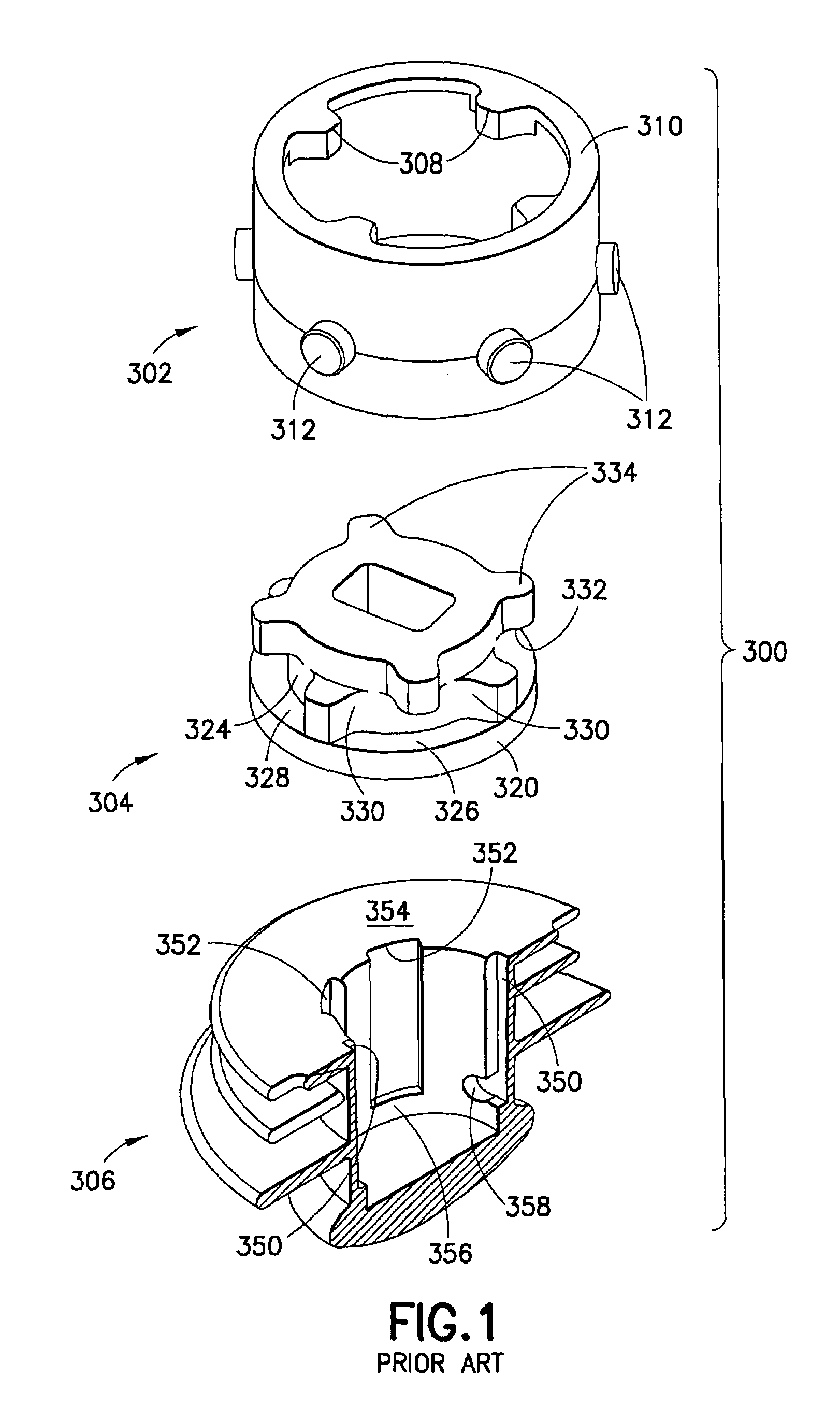 Quick loading cutting head for a rotary trimmer