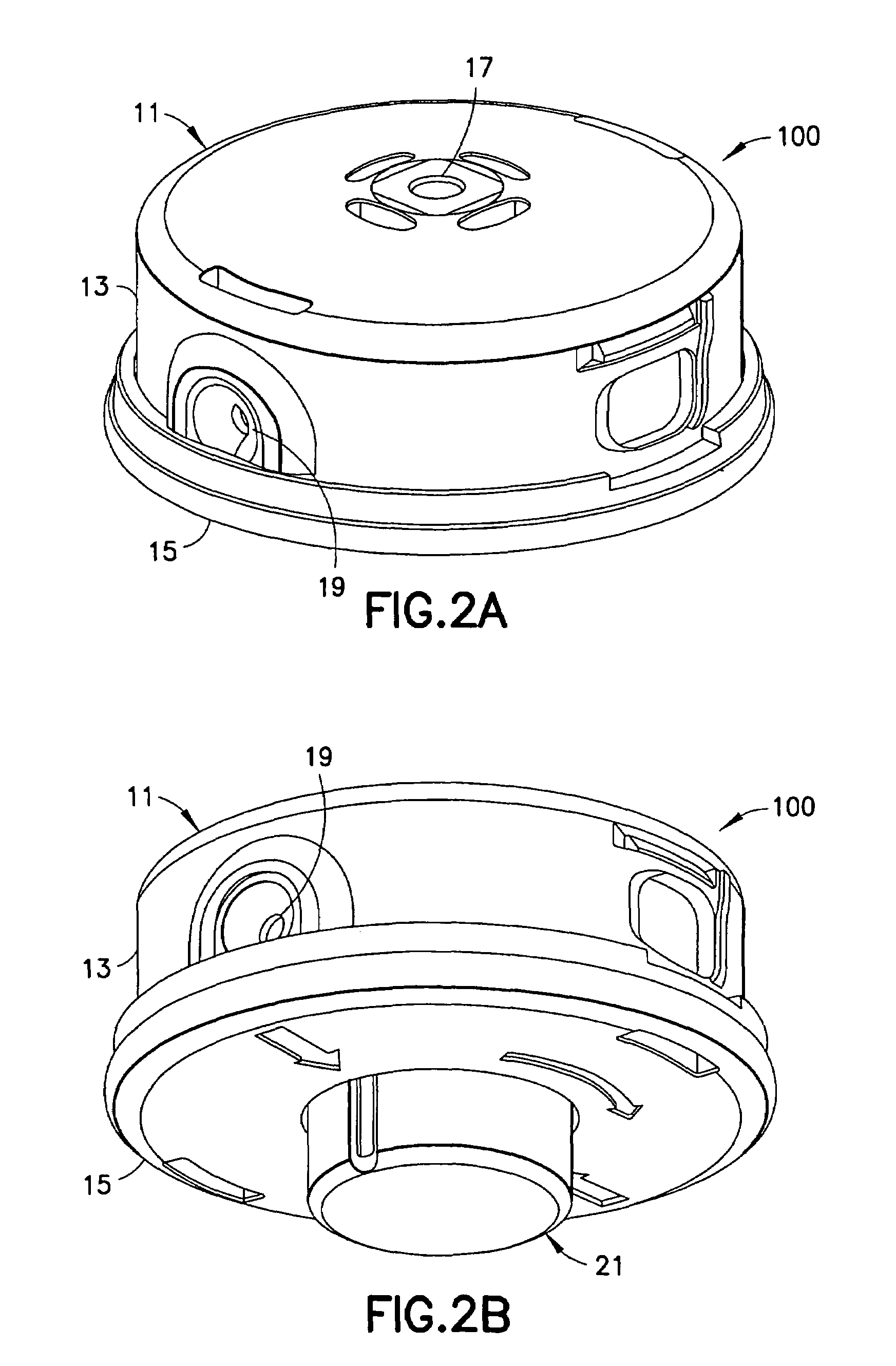 Quick loading cutting head for a rotary trimmer