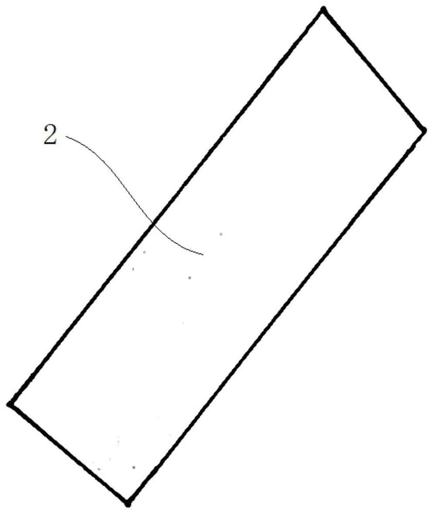 Case and board card fixing baffle thereof