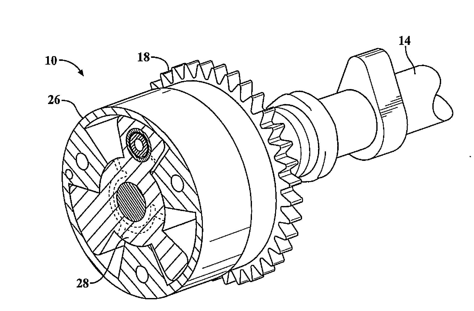 Lock pin for variable valve timing mechanism