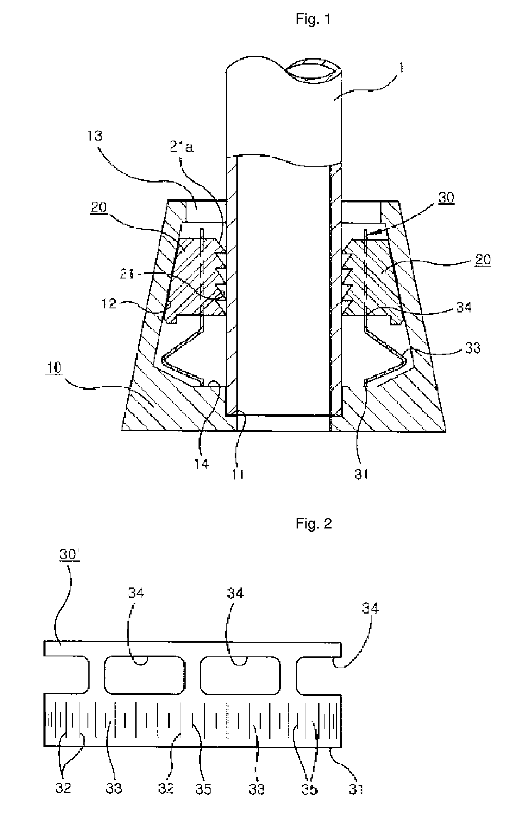 Pipe fixing system