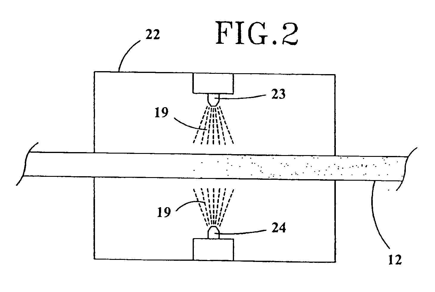 Electrical cable having a surface with reduced coefficient of friction