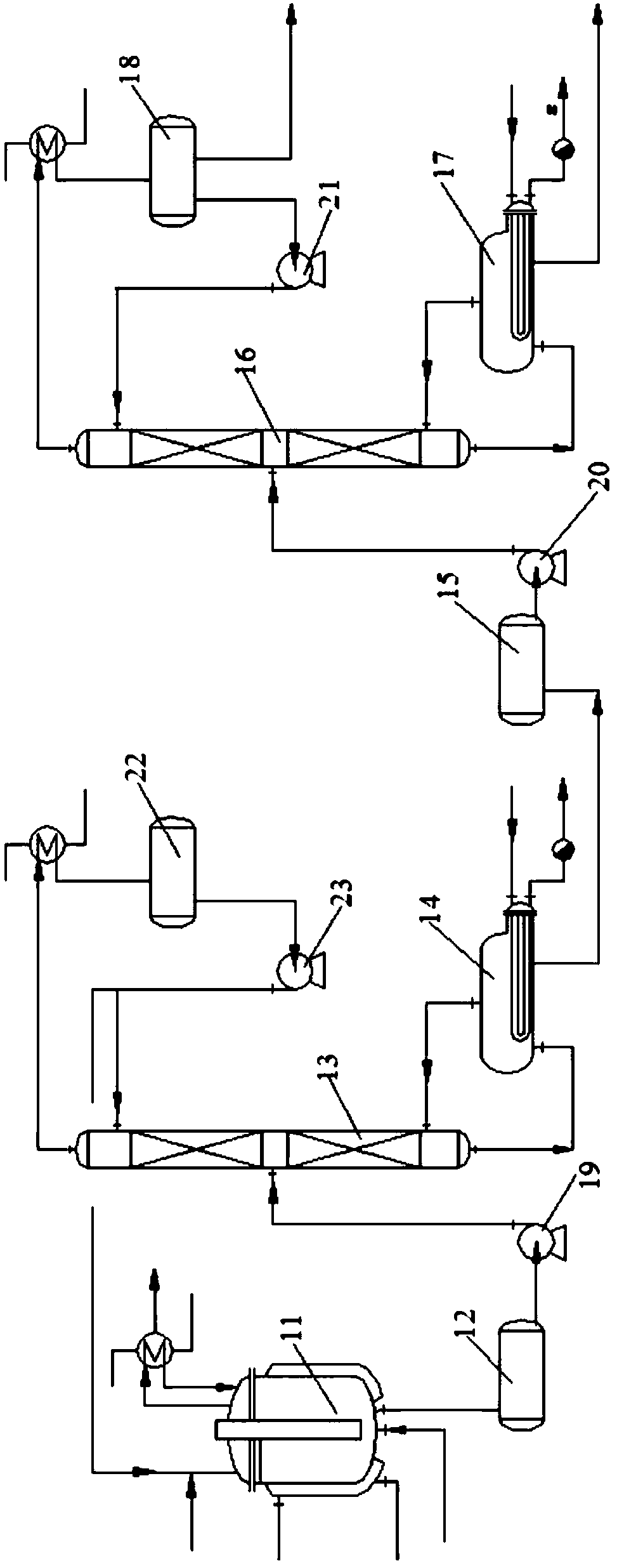 Environmentally-friendly benzyl chloride production method and device