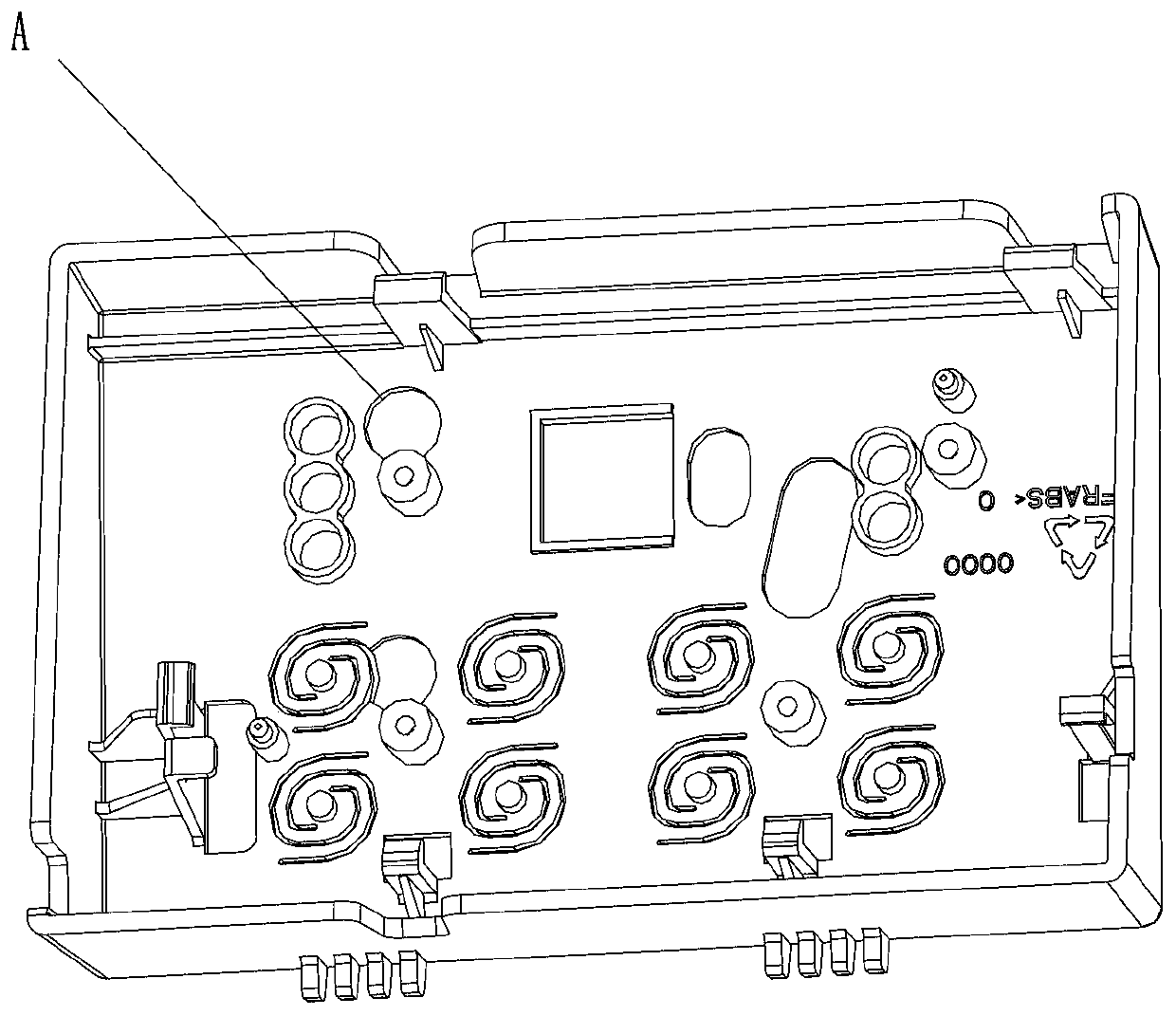 Fixed plate of pcb board and its processing method