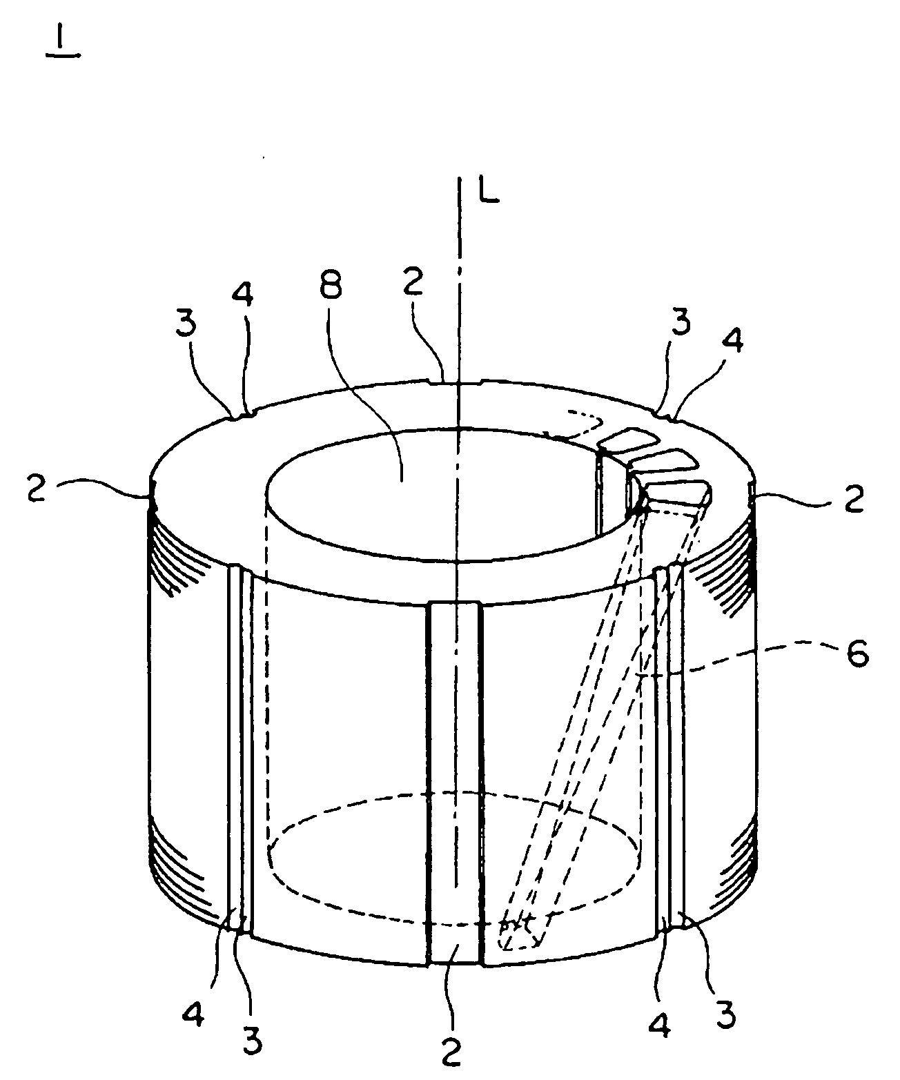 Stator and method of forming the same