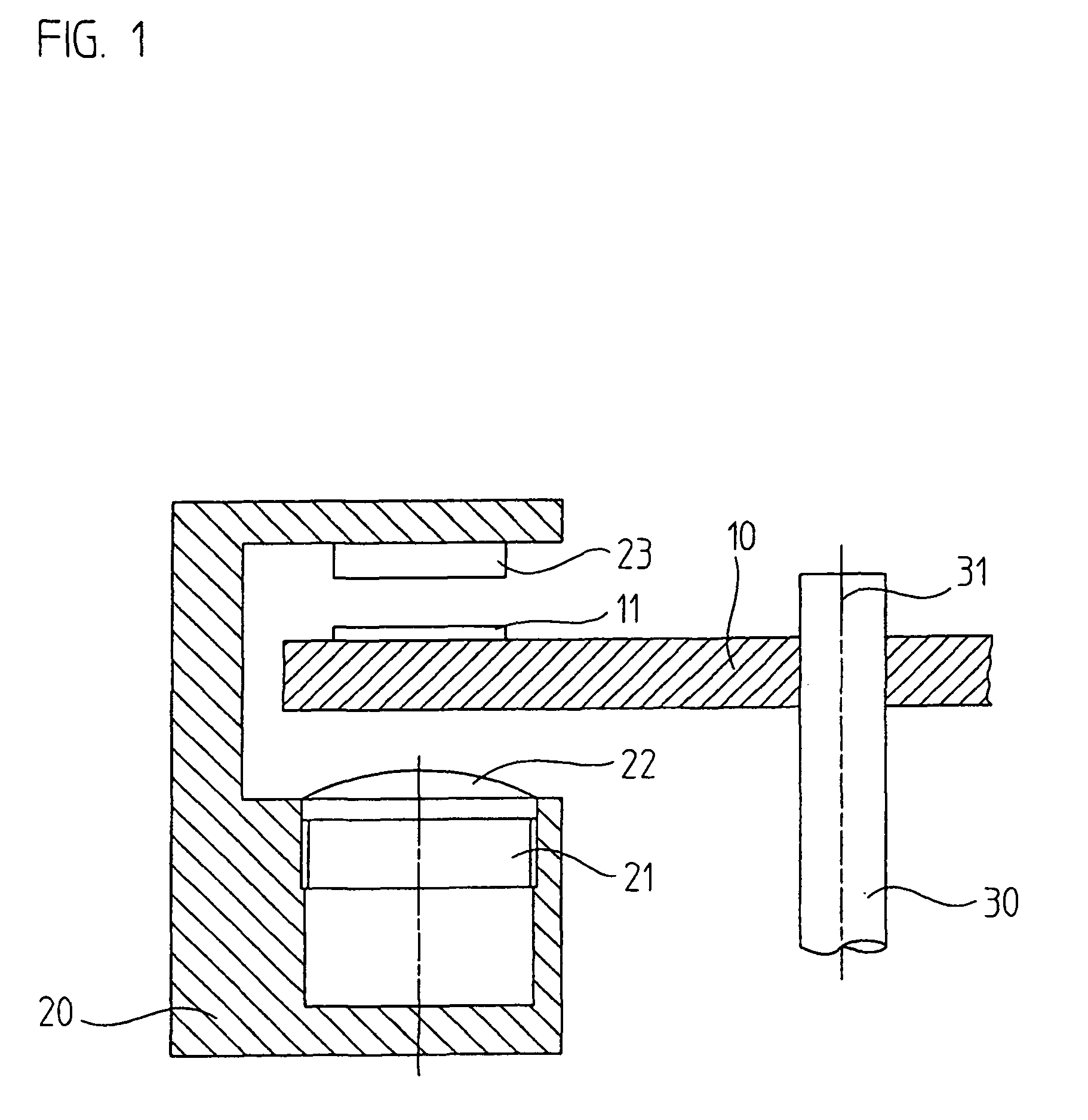 Detector element matrix for an optical position measuring instrument