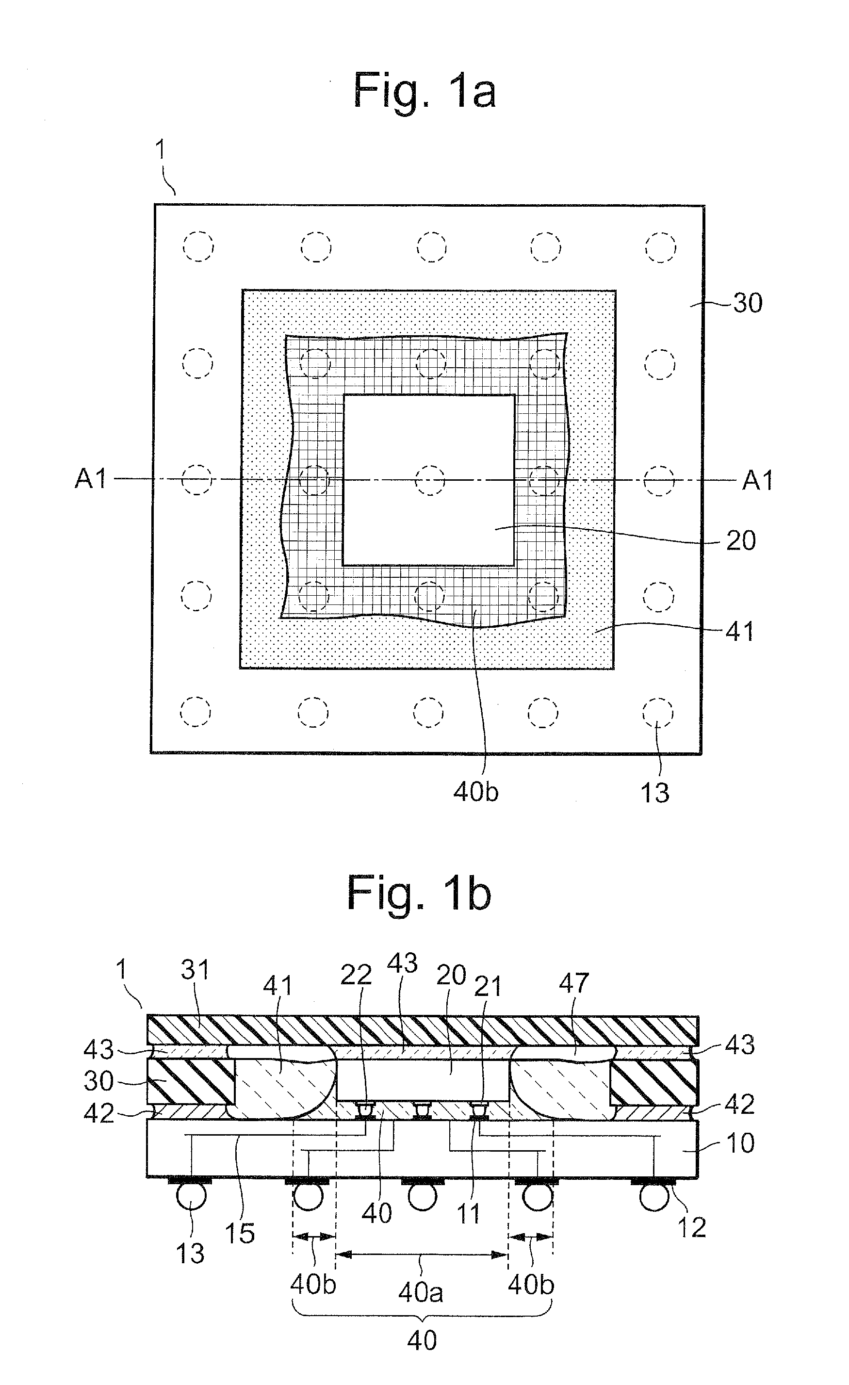 Warp-suppressed semiconductor device