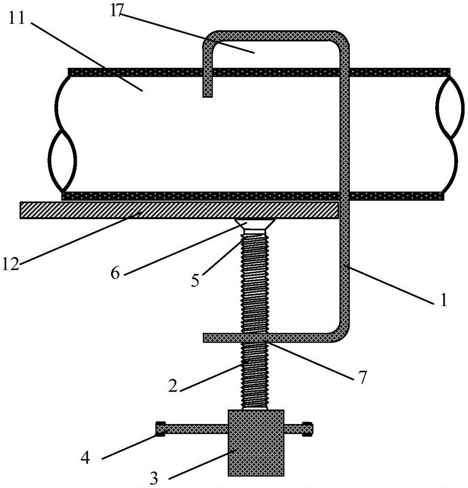 A pipe clamp device for fixing pipes or similar parts