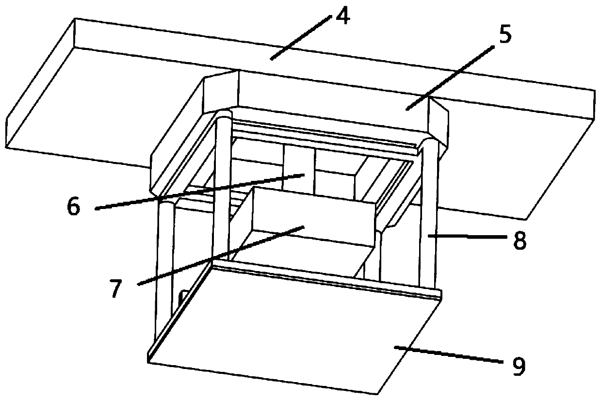 Photo-induction metal electrochemistry 3D printing device and method