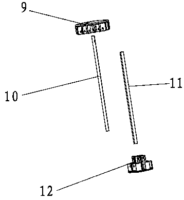 Structurally strengthened tent skeleton and center reinforcing structure thereof