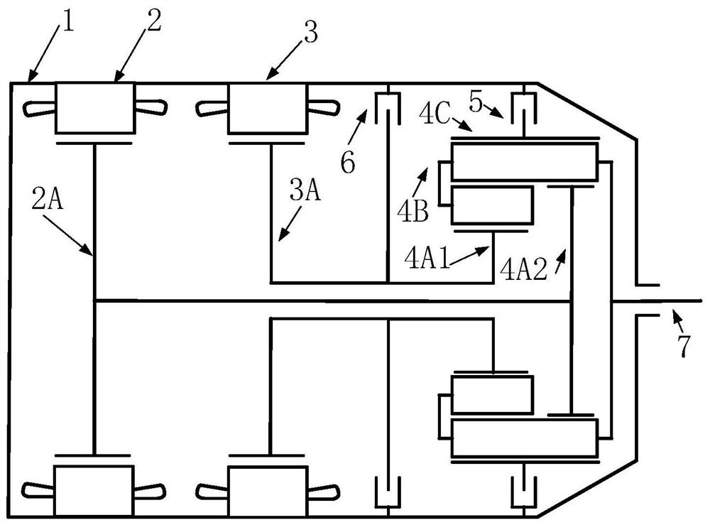 Multimode electric driving system and vehicle