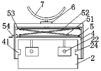 Angle-adjustable arm supporting device for orthopedic examination