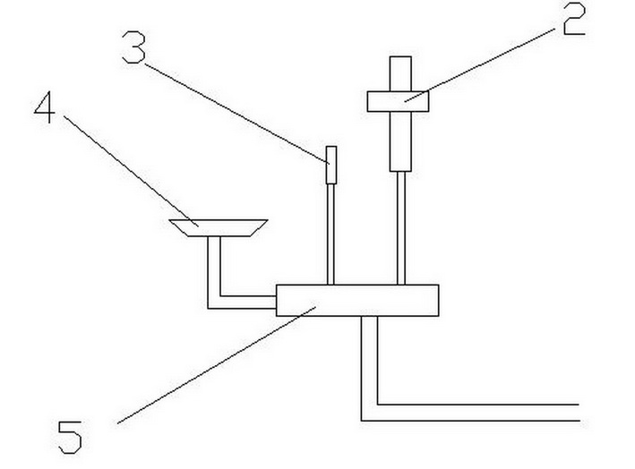 Automobile air-conditioner condensed water cold energy recycling device