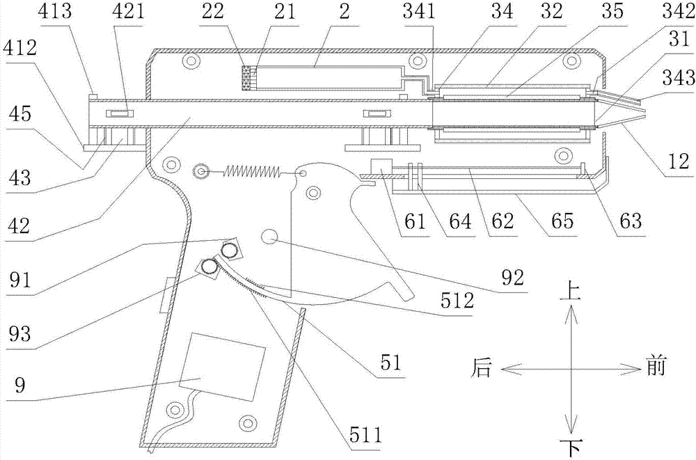 Multifunctional intelligent hot melt glue gun and use method thereof