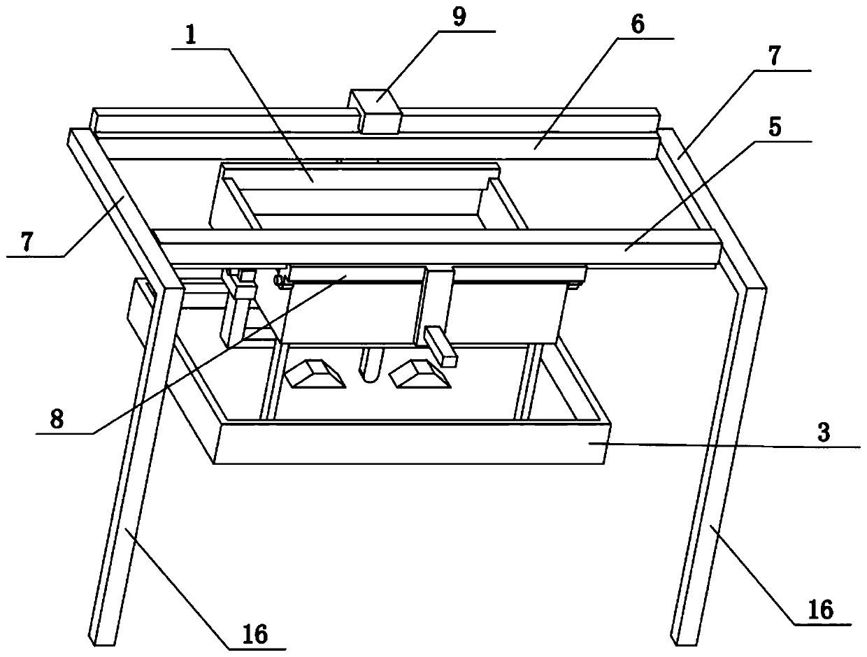 A device for separating and collecting waste dry batteries and button batteries