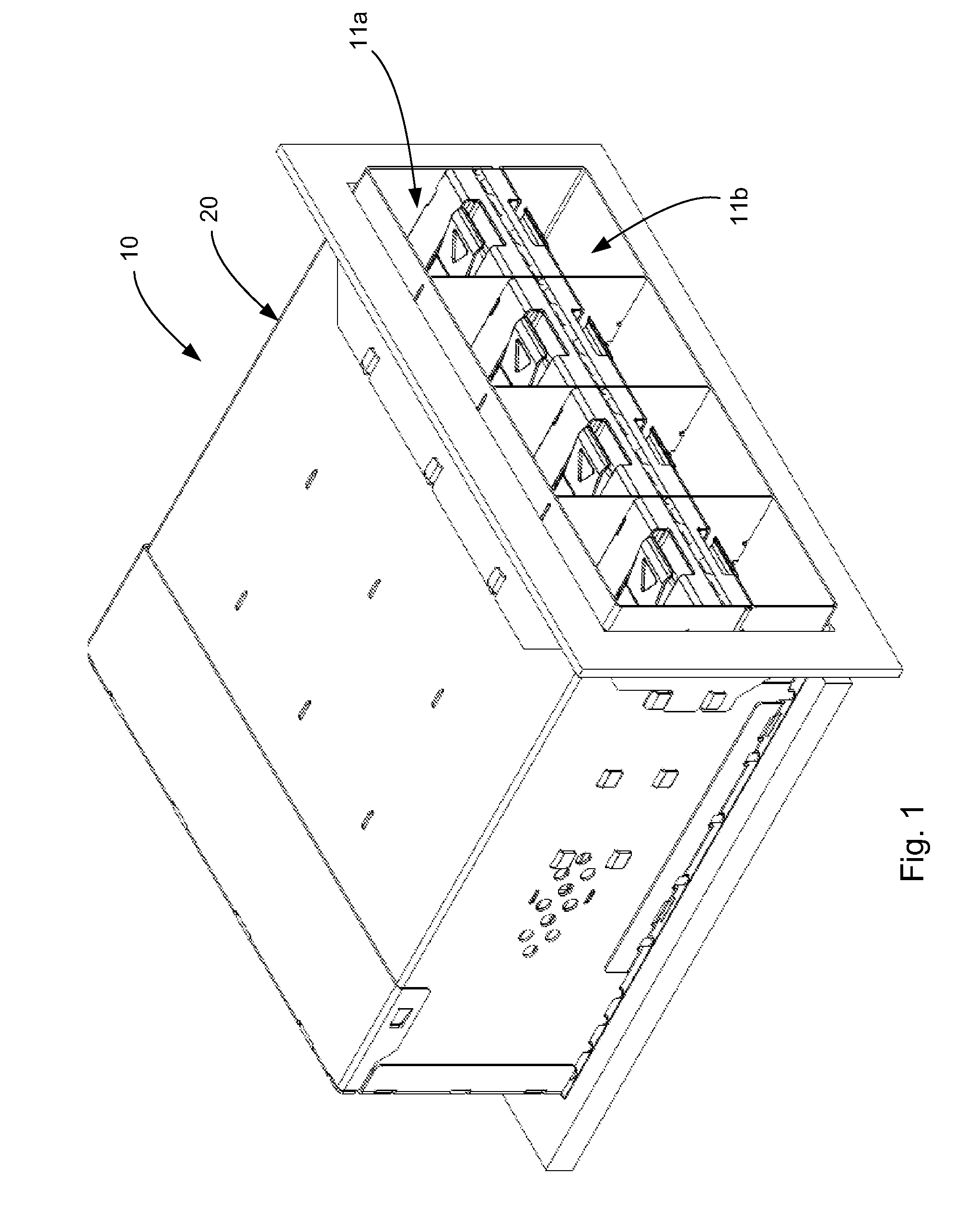 Connector with tuned channel