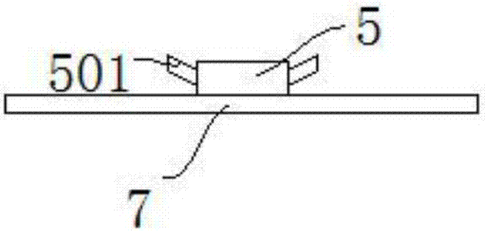 Logistics packaging inner filling device and method