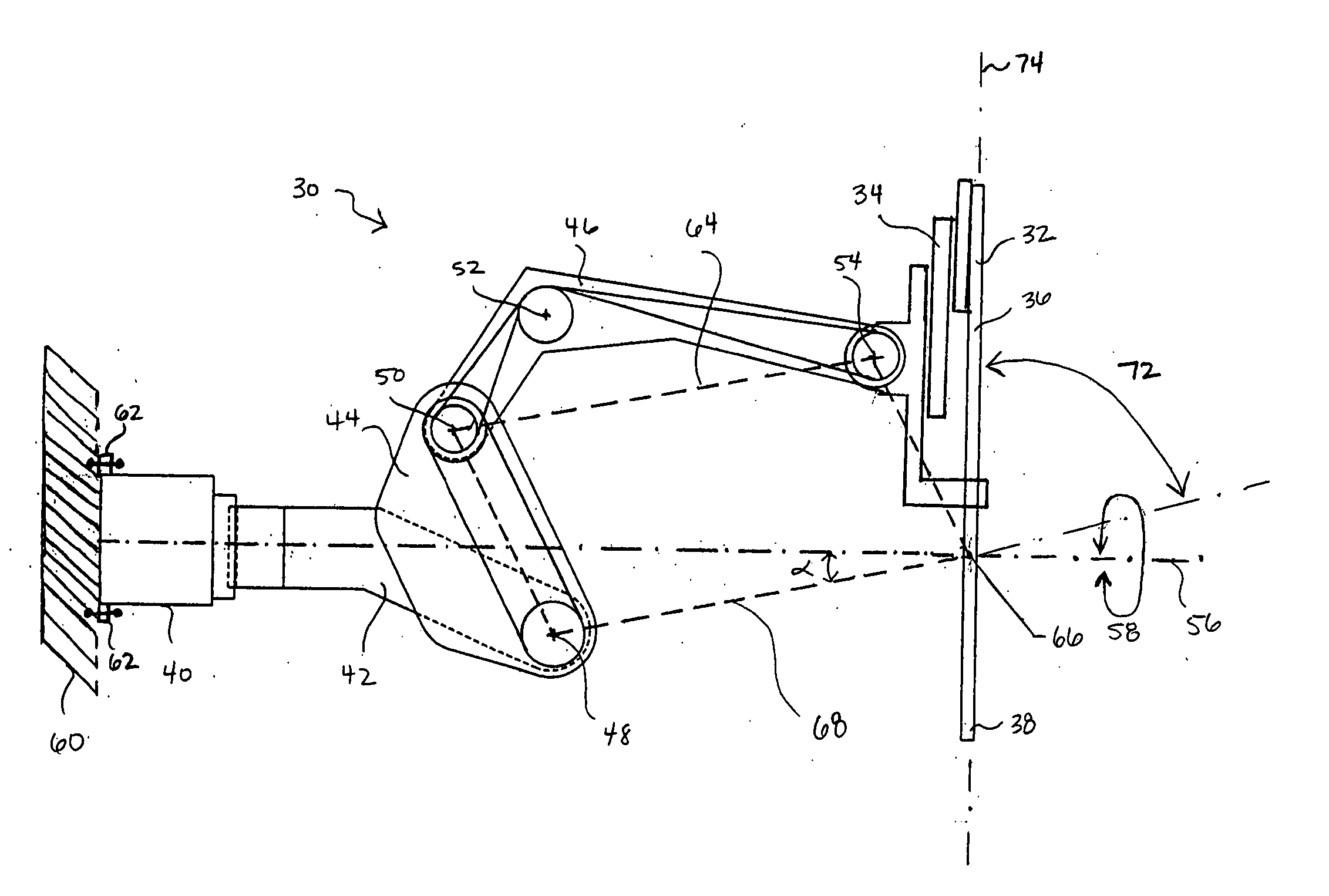 Offset remote center manipulator for robotic surgery