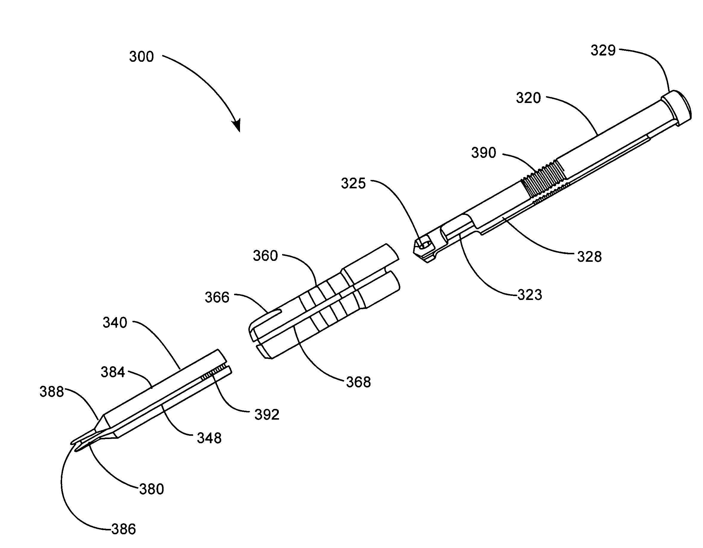 Knot tying device and method