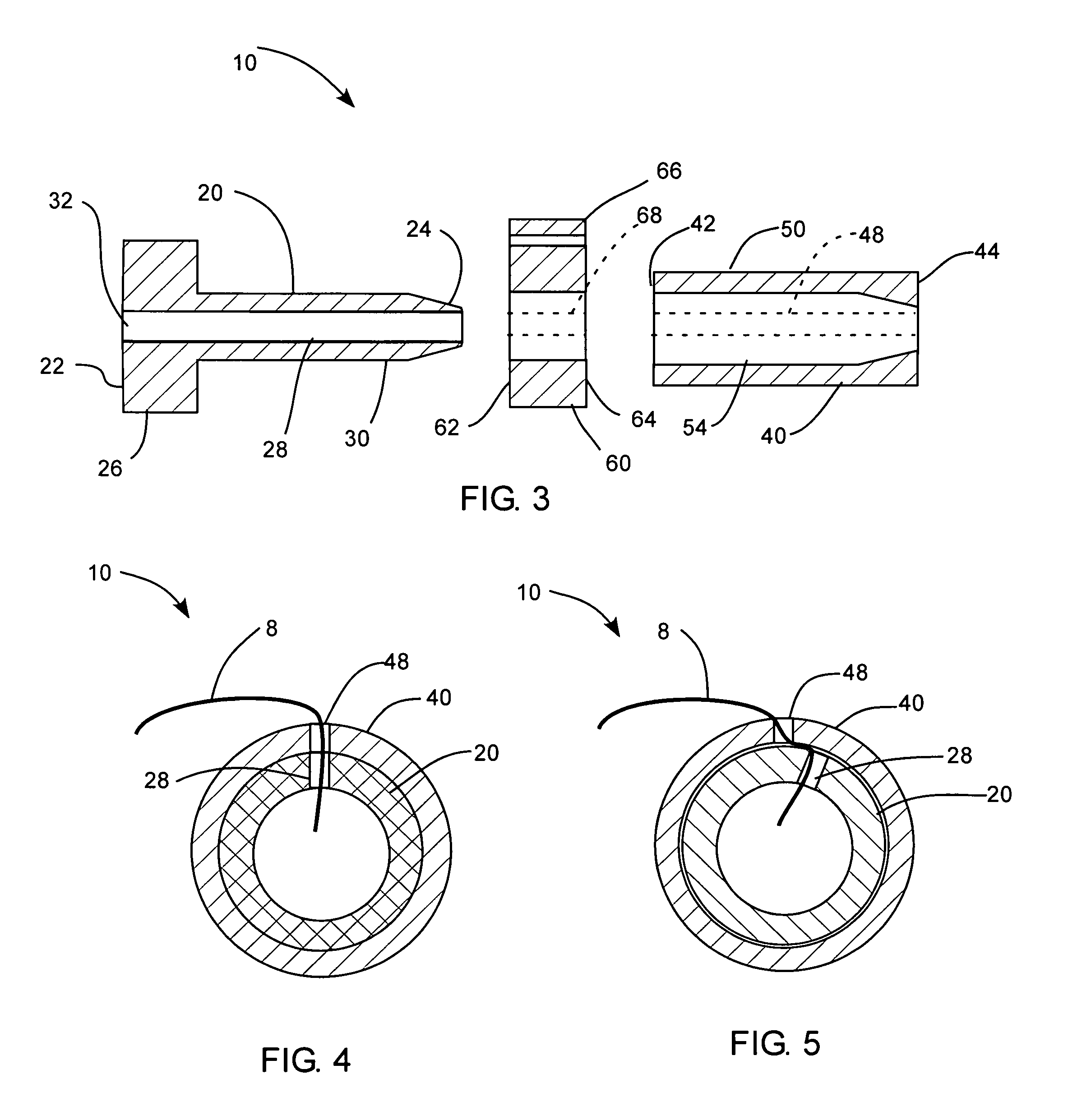 Knot tying device and method