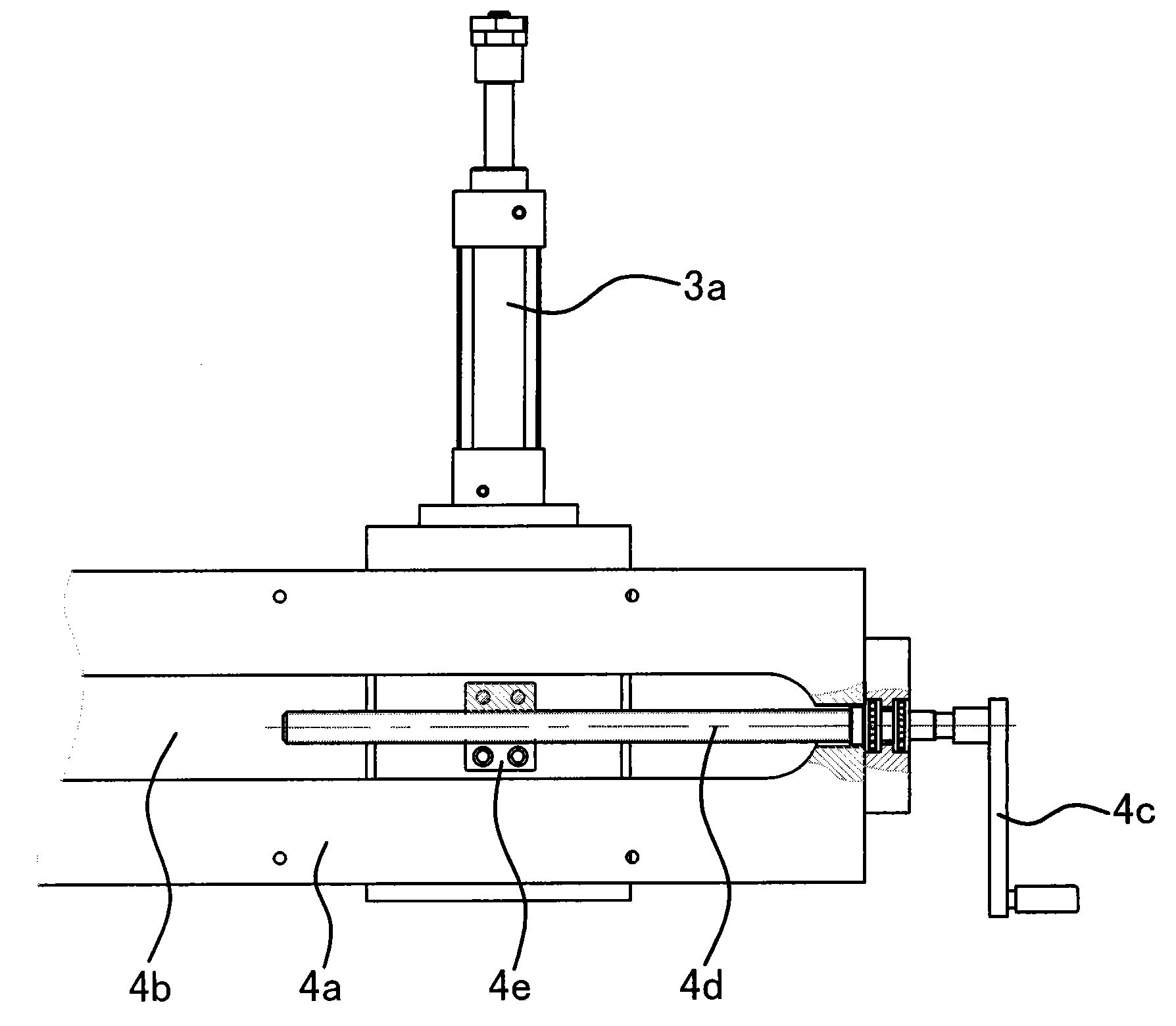 Seat drilling machine