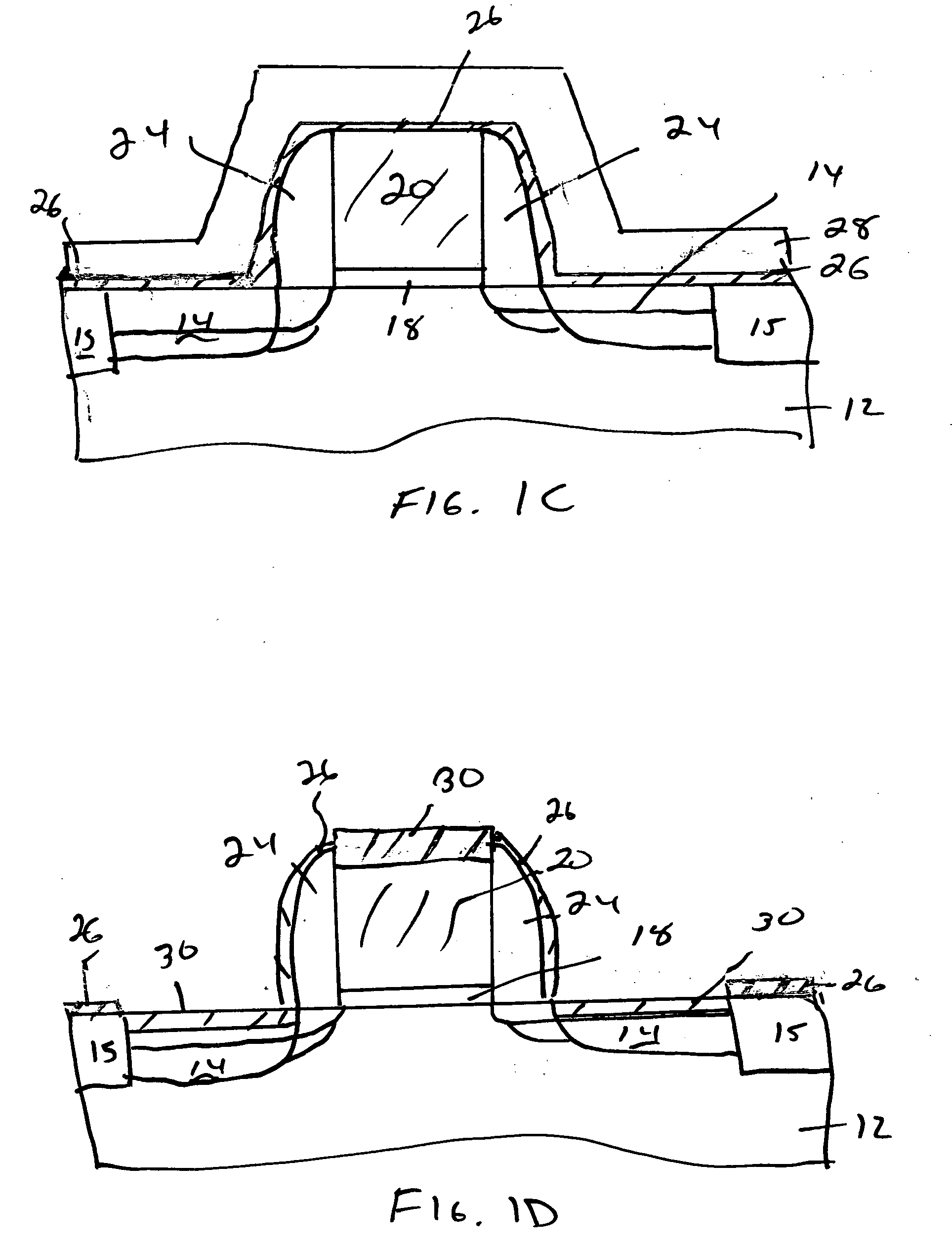 Method and process for forming a self-aligned silicide contact