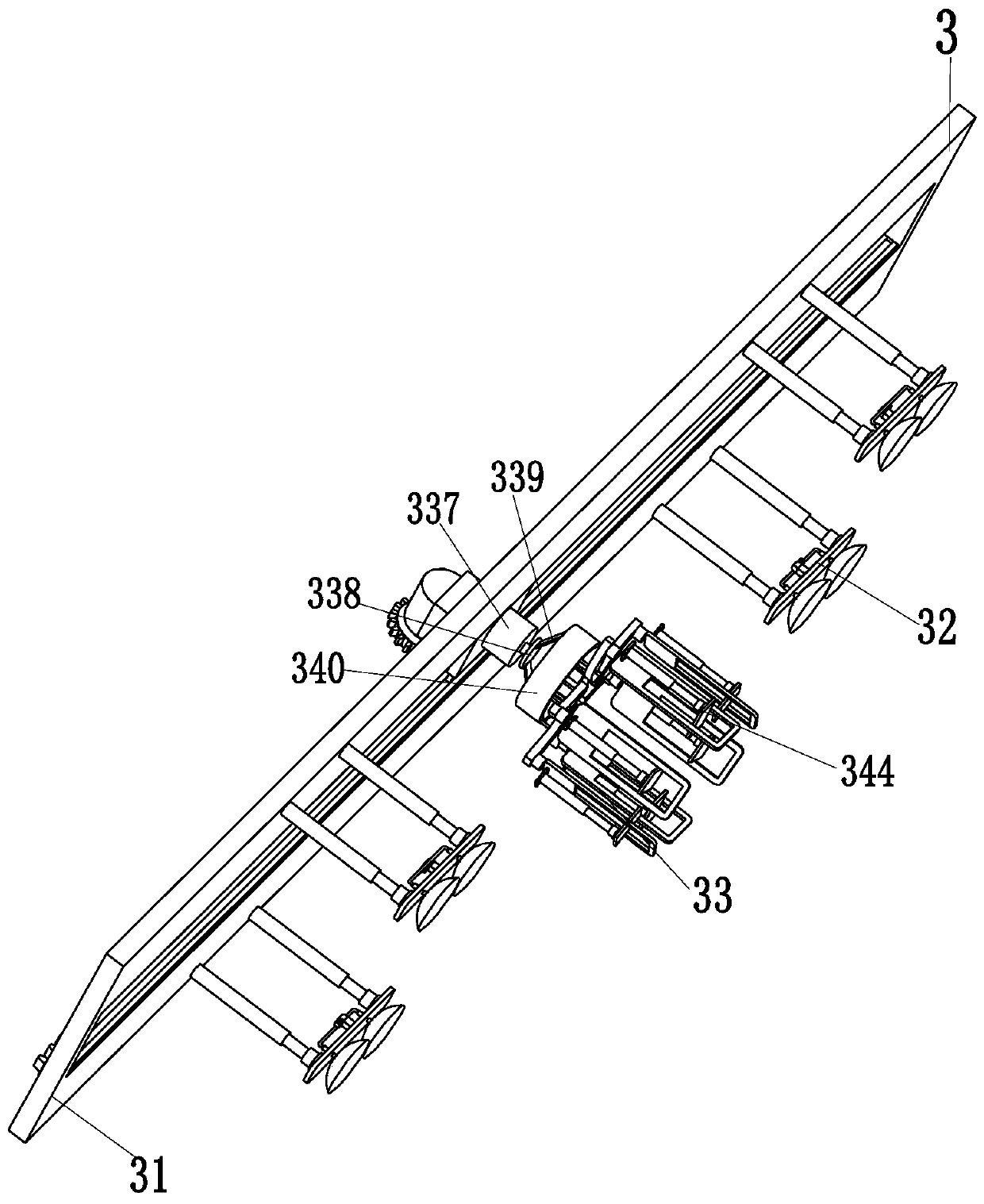 An electric fastener installation device