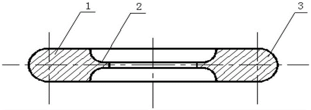 Forming method of die forging clamps made of titanium alloy