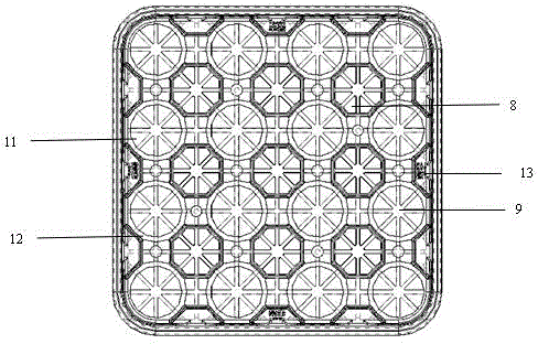 Fungal bottle basket and use method thereof in factory production