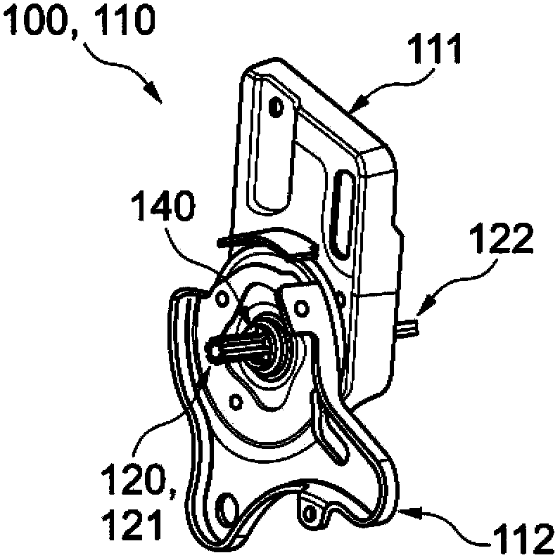 Adjusting device, transportation tool seat and motor vehicle, and relative method