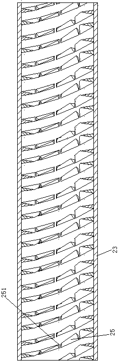 Drum type feeding device for garbage incinerator of circulating fluidized bed and feeding method