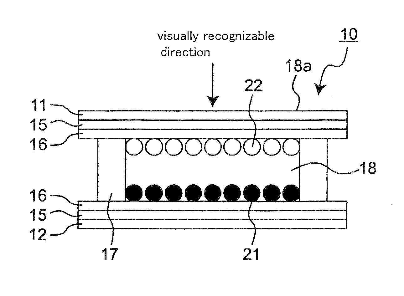 Display particles for image display device and image display device installed with the same