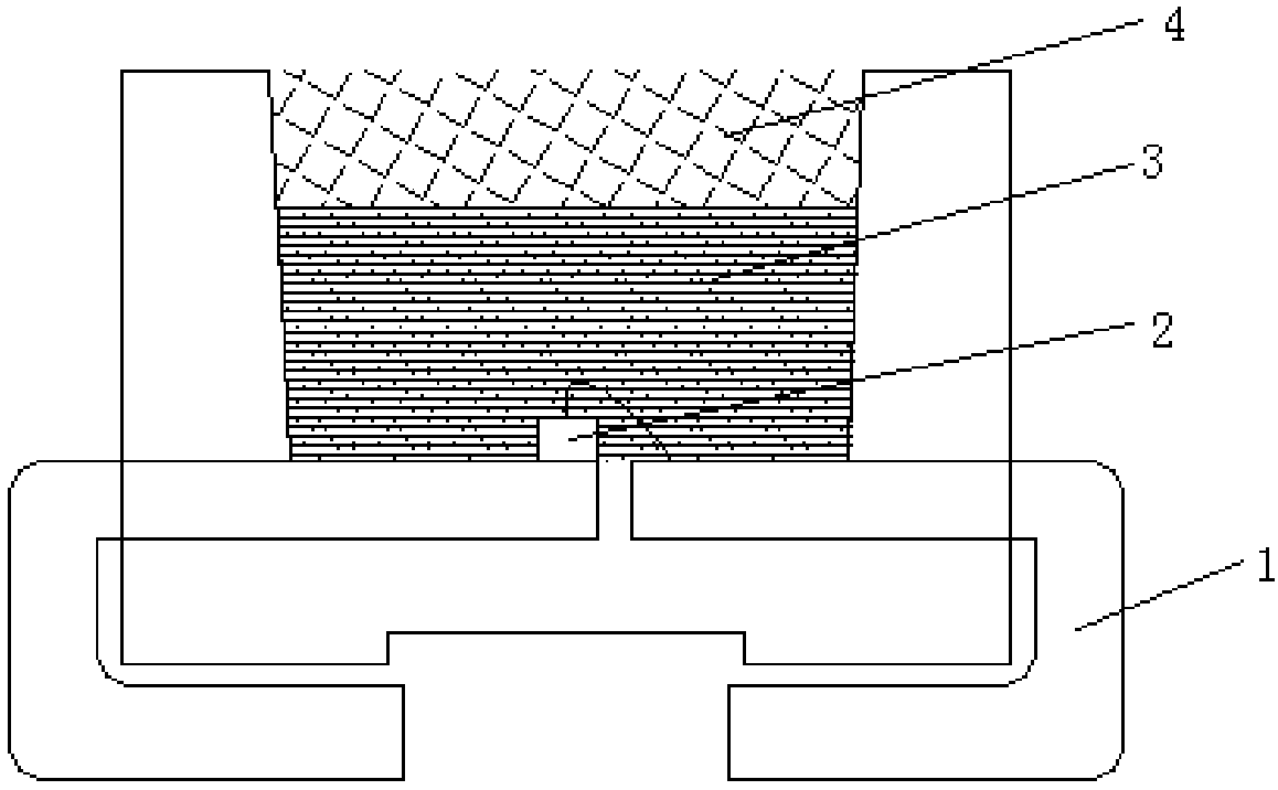 LED capable of reducing blue light harm, and blue light prevention material layer