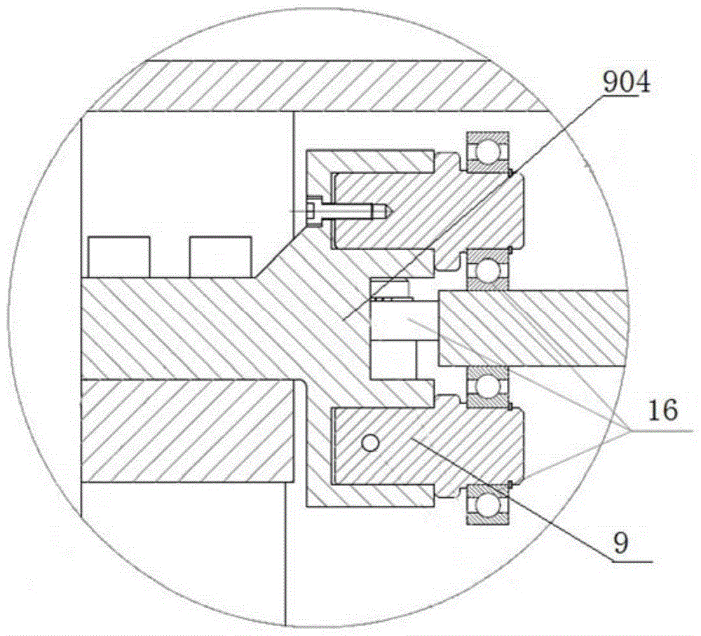 Electric actuator detection device and detection method thereof