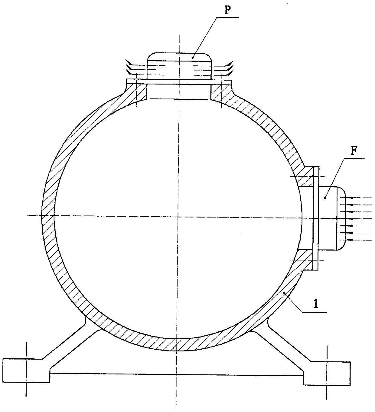 Cycloid reduction gearbox of interlayer air cooling box zinc base alloy bearing support