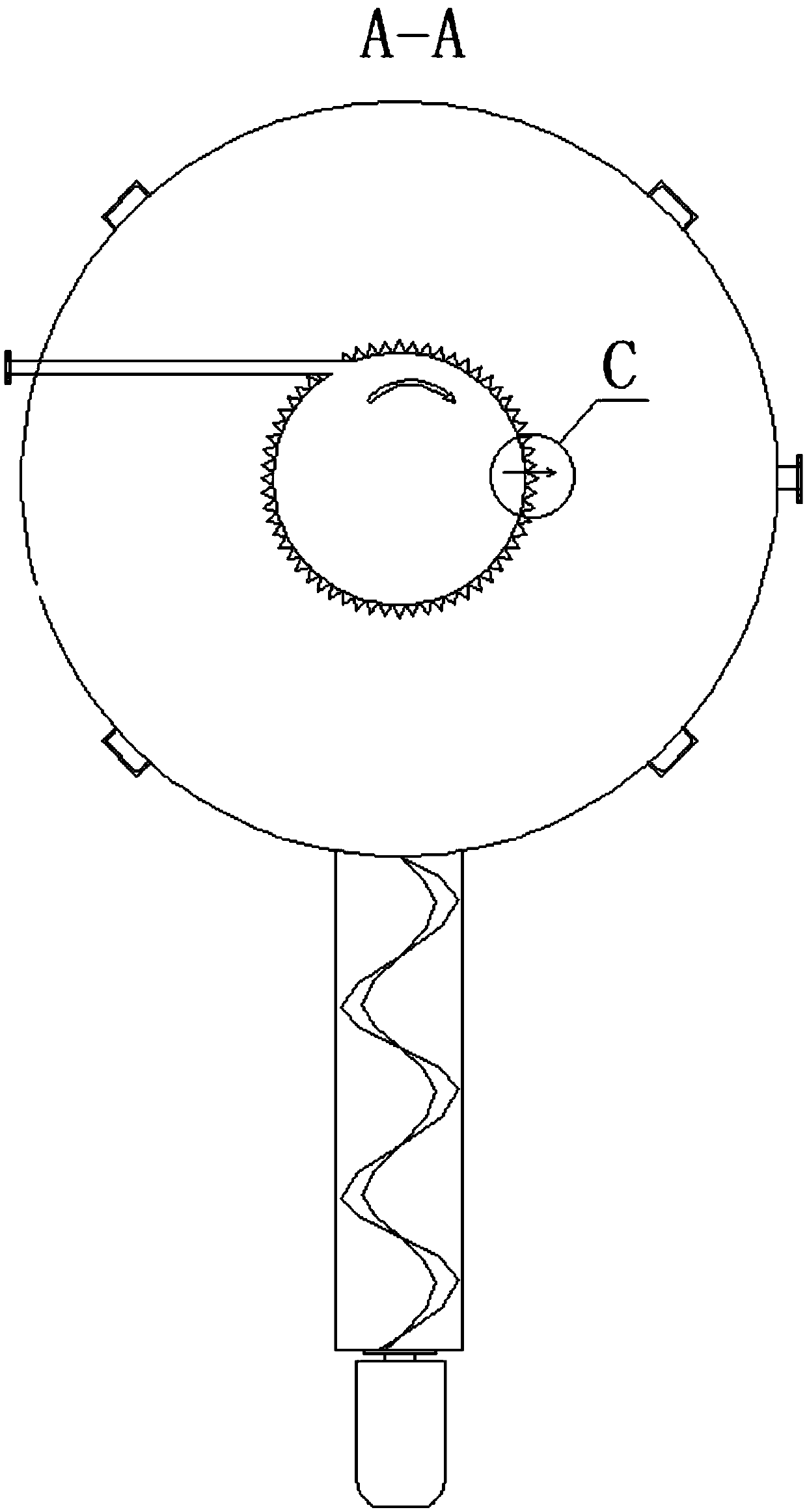 Continuous electroosmosis sludge drying device