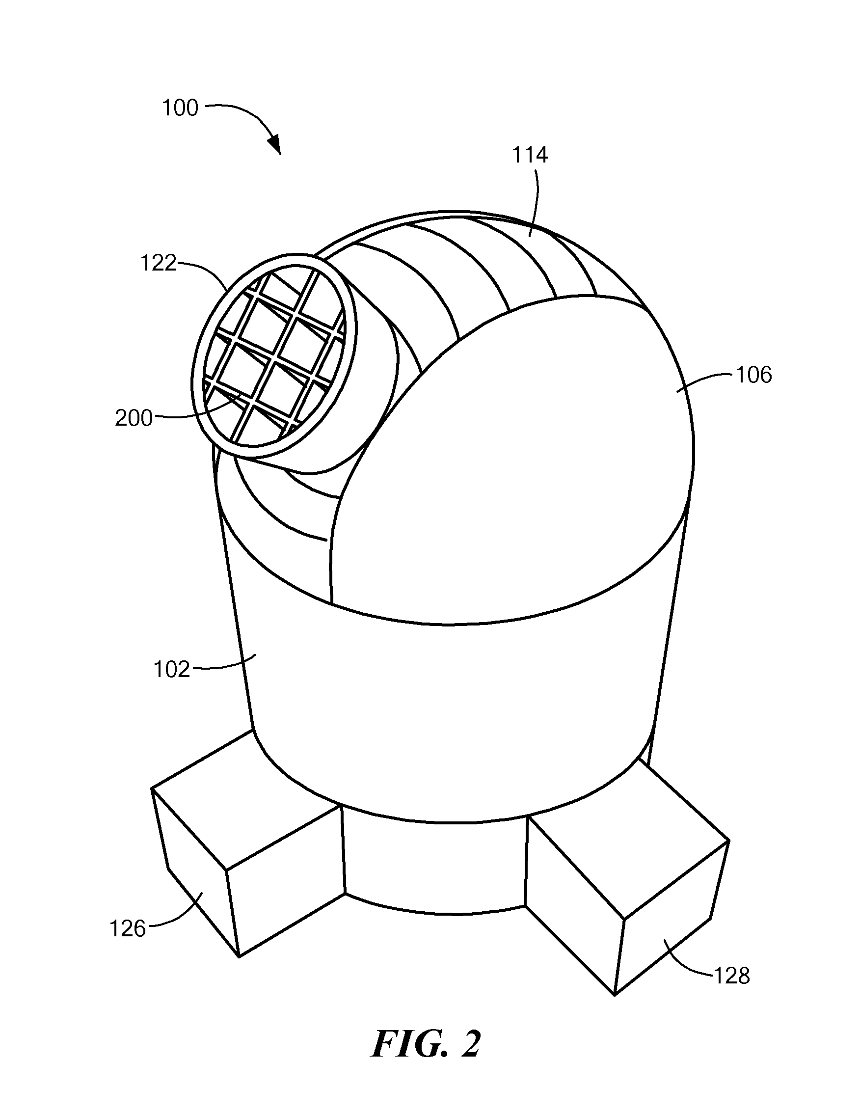 Navigation System with Monocentric Lens and Curved Focal Plane Sensor